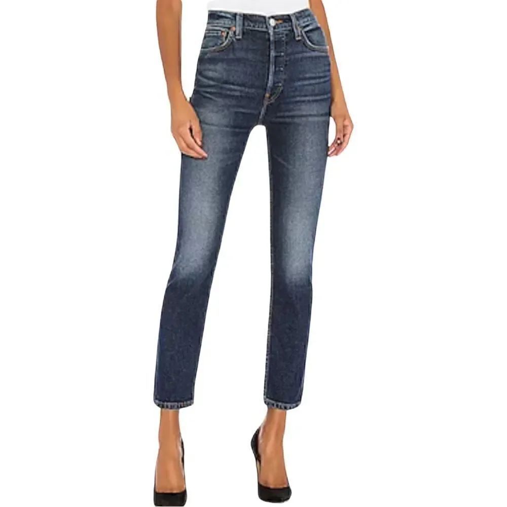 NWTs Re/Done High Rise Crop Size 24